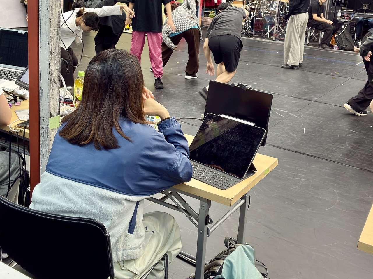 稽古場の様子